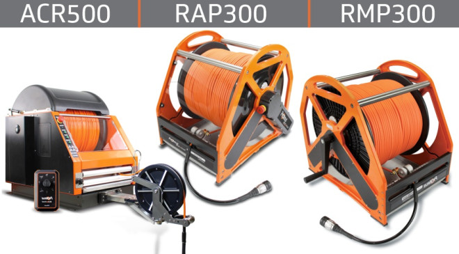 Motorized & Manual Reels | Multiple Cable Length Options